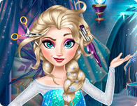 play Elsa Frozen Real Haircuts