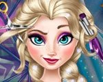 play Elsa Frozen Real Haircuts