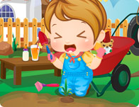 play Baby Alice Garden