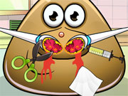 play Pou Nose Doctor