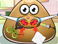 play Pou Nose Doctor