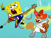 play Spongebob The Rock Star Puzzle