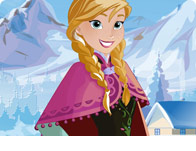 play Frozen Princess Anna Frosty Makeover