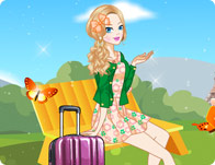 play Girl Travels The World