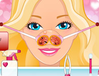 play Barbie Nose Doctor
