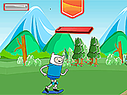 play Adventure Time Skateboarding