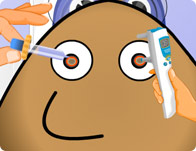 play Pou Eye Care