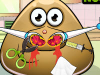 play Pou Nose Doctor