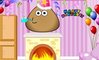 play Pou Birthday Party