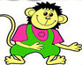 play Monkey In Jungle Coloring