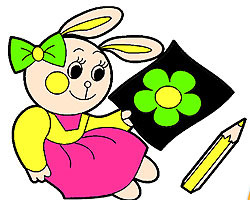 play Little Rabbit Coloring