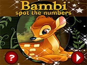 play Bambi Spot The Numbers