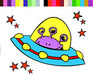 play Cute Spaceship Coloring