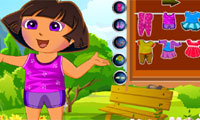 play Cute Dora Dress Up