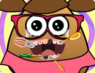 play Pou Girl At The Dentist