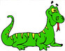 play Green Crocodile Coloring