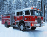 Winter Firefighters Truck 2