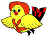 play Miss Bird Coloring