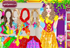 play Barbie Animal Prints Dress Up