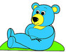 play Tired Little Bear Coloring