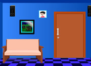 play Blue Single Room Escape