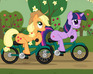 play Little Pony Bike Racing