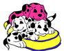 play Dalmatian Brothers Coloring