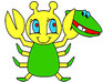 play Funny Crab Coloring