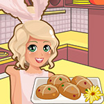 play Mia Cooking Hot Cross Bun