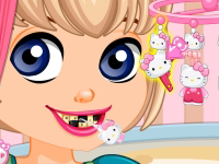 play Hello Kitty Dental Crisis