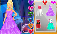 play Barbie Valentine Dress Up