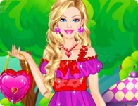 play Barbie Romantic Princess Dress Up