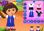 play Dora New Semester Dress Up