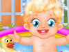 play Baby Lizzie Outdoor Bathing