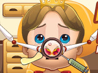 play Royal Baby Nose Doctor