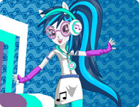 play Rainbow Rocks Dj Pon-3 Dress Up