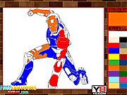 play Iron Man Coloring 3