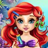 play Baby Ariel Real Haircuts