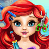 play Baby Ariel Real Haircuts