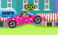 play Dora Car Racing