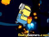 play Minion On Rocket