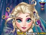 play Elsa Frozen Real Haircuts