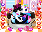 play Heart Cats Dress Up