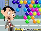 play Mr Bean Bubble Shooter