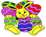 play Easter Rabbit Coloring
