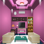 Escape From Pink Reception Room game