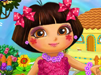 play Dora Real Makeover