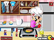 play Mario Cooking Noodle