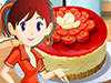 play Sara'S Cooking Class: Berry Cheesecake