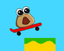 play Pou Cliff Jump